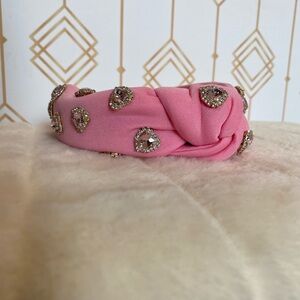 Pink Embellished Headband